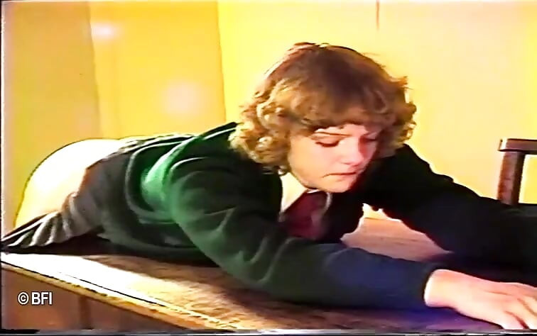 Poor teen hottie gets ass spanked on class