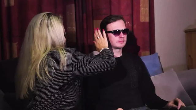 Lana Vegas Seduces and Gets Horny Pussy Railed Hard by Blind Man
