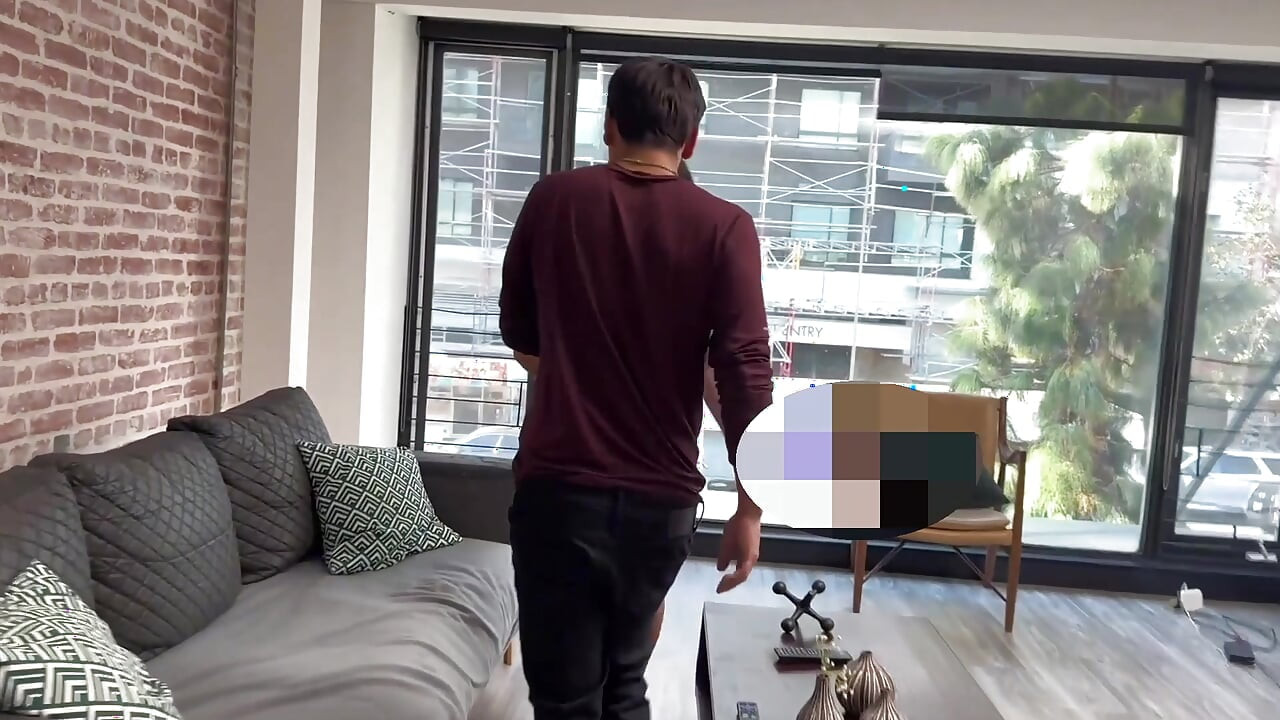 A Latina with a big butt can't resist letting her brother-in-law's huge cock slide into her hot, dripping pussy