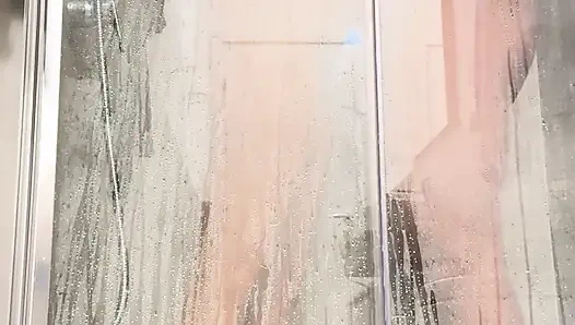 Mandi air panas telanjang dengan istriku