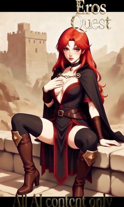 Erosquest - زورا الشفرة الحمراء - ملذات قضيبية - كاملة - محتوى الذكاء الاصطناعي