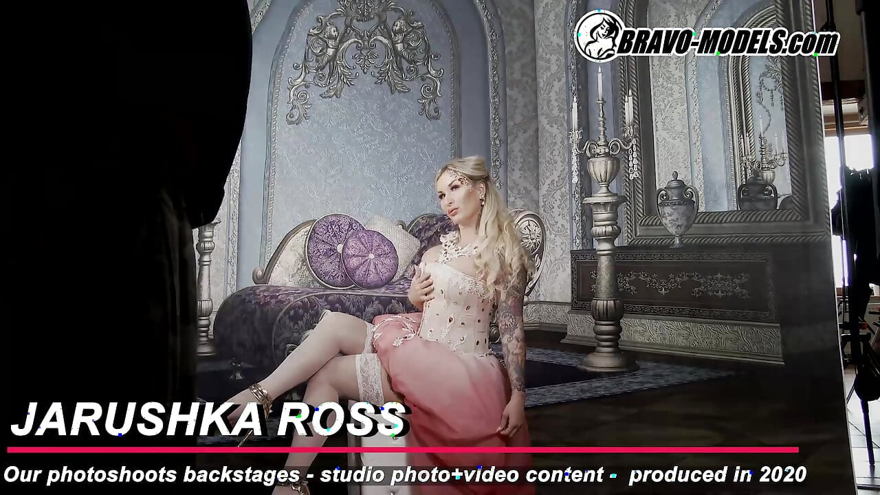 387-backstage fotoshoot Jarushka Ross - volwassen