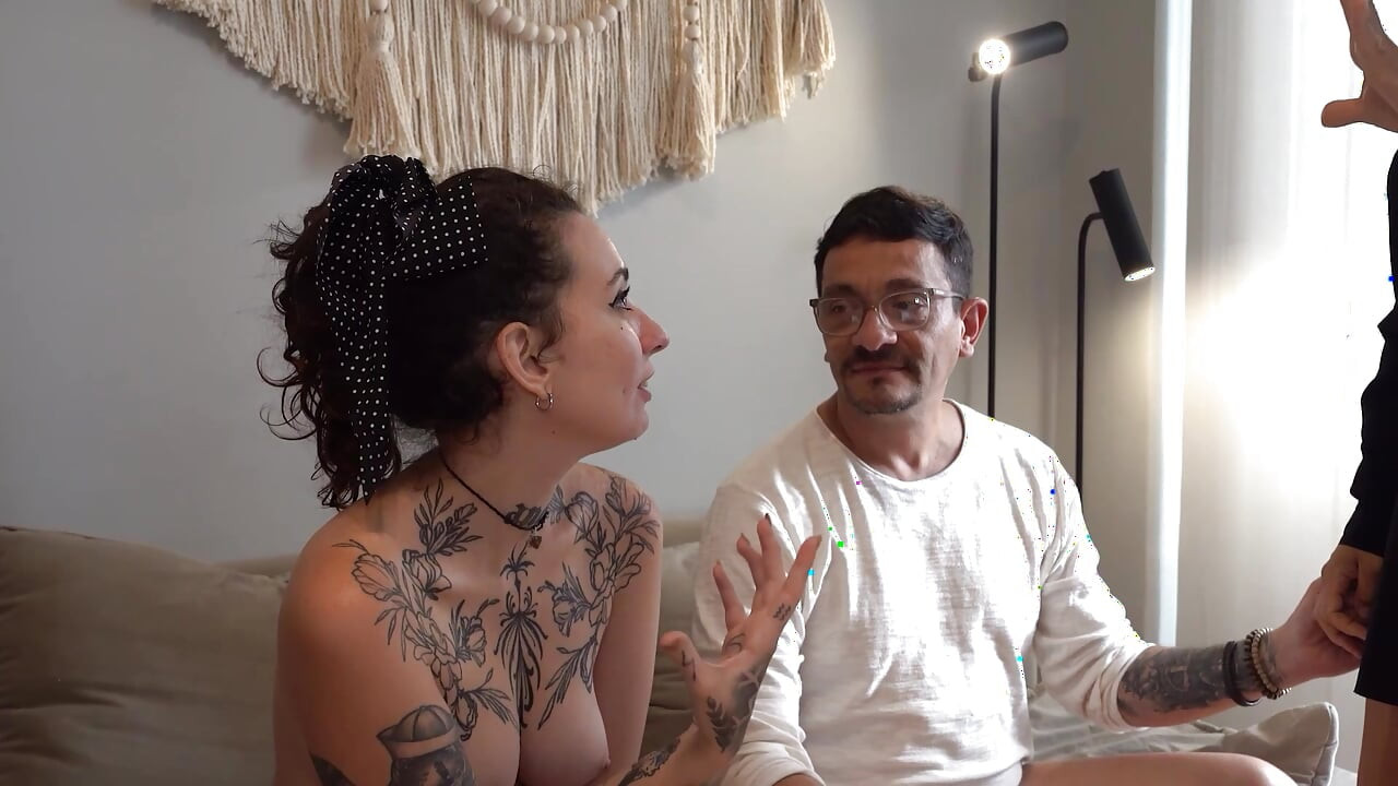 My Stepmom Catches My Girlfriend and Me with Her Lover (the Janitor)
