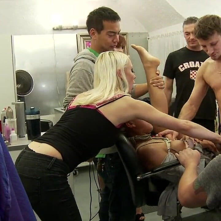 Beauty Salon Fuck-fest with Laurie Vargas as a Willing Whore Fuck-toy