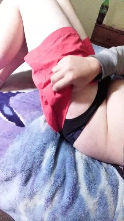 Me playing with my  cock home alone horny gay