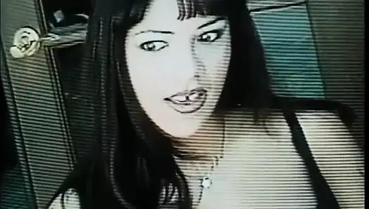 Vollbusiges schwarzes mädchen mit behaarter muschi gefickt und von großem schwarzem schwanz in den mund gespritzt