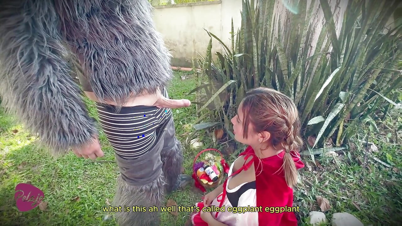 Little Red Riding Hood Was Lost in the Woods and Was Made to Suck Cock by the Big Bad Wolf