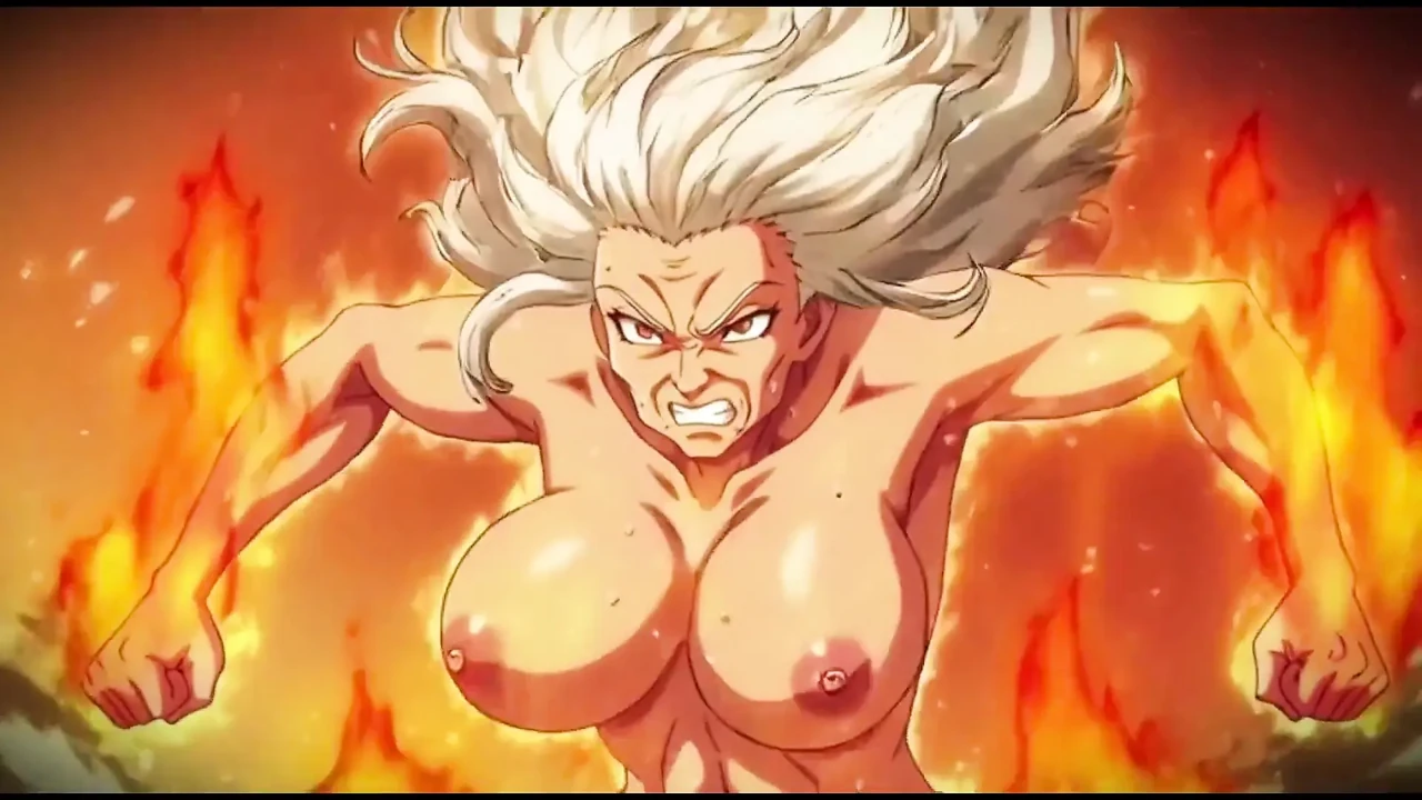 Ai Made Anime Scenes with Topless Women