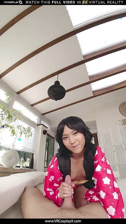 VRCosplayX 鬼滅の刃 マイタイ ヤイバ・マコモが危険であると同時に魅力的で欲望的になる パート3