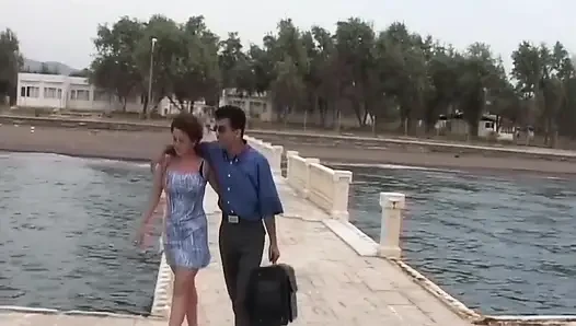 Ahmet und Selma ficken im freien auf einem türkischen boot