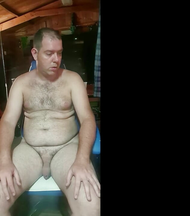 All naked in my armchair