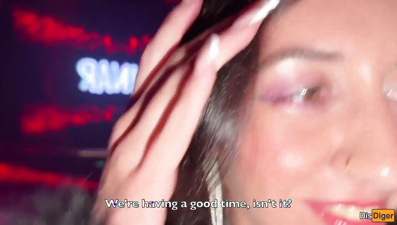 Horny Girl Takes My Hand in a Night Club and Leads Me to Publix Toilet for Anal Sex