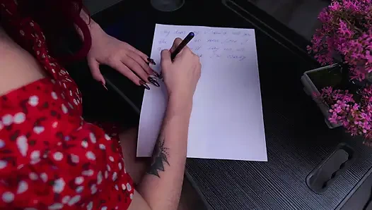 Baştan çıkarıcı kız arkadaşından gizli arzu bakış açısı, bdsm