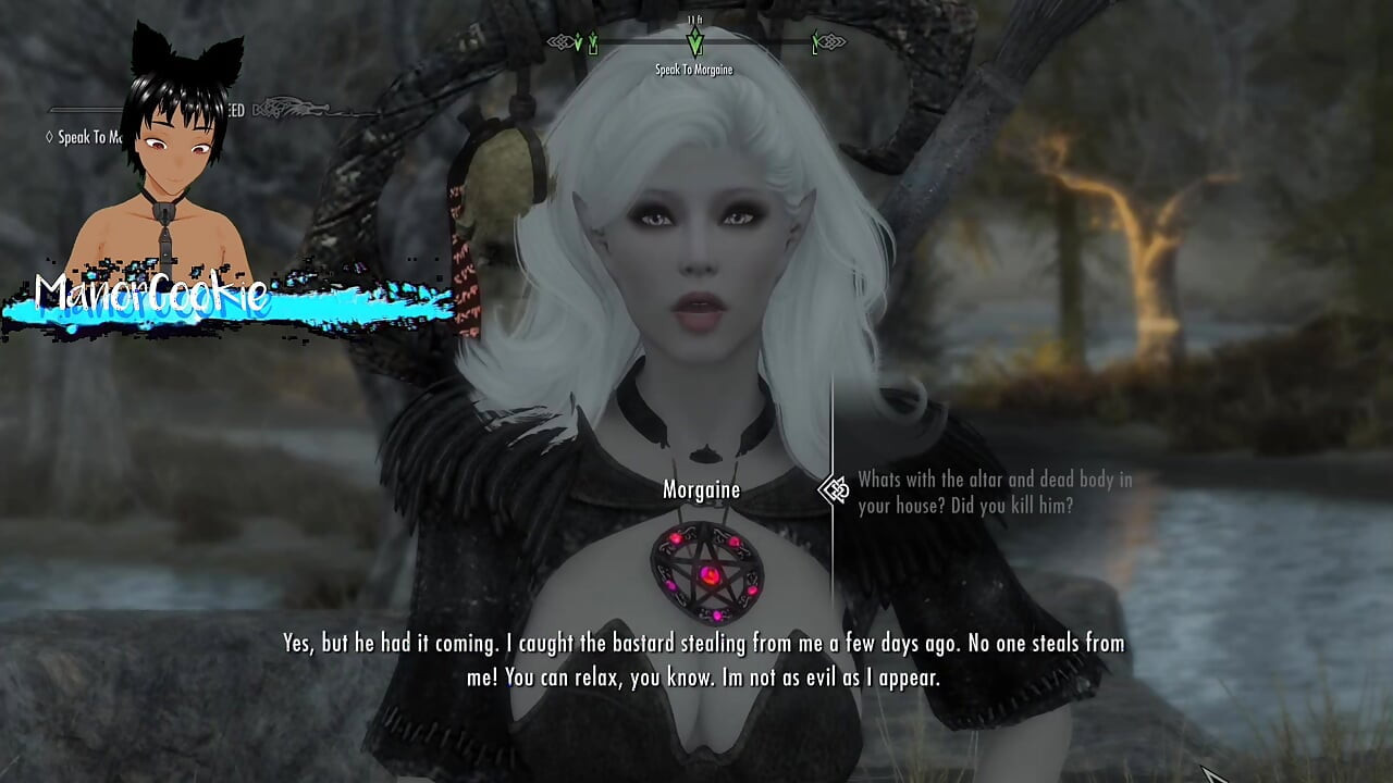 Skyrim B and L mod - Finding Morgaine and helping our her sexual needs