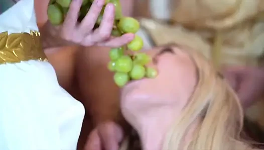 Greek Gods & Goddesses Bi Orgy - Dvp, Anal, & Squirting - Steve Rickz
