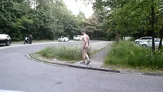 Public break with big dick