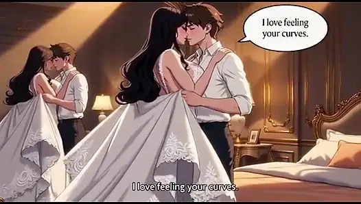 Stepmom's Secret Wedding Night Moment with stepson