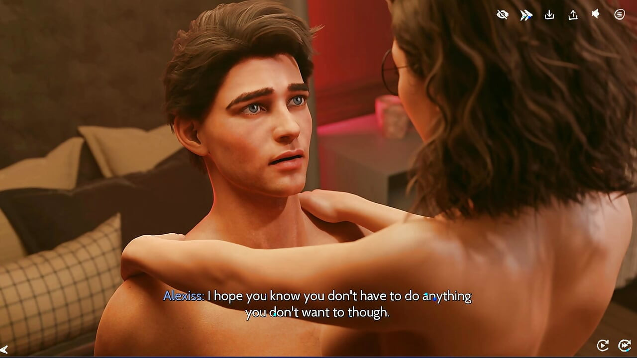 Après le vin et le flirt, Gabby retire Alexis de Sue dans la chambre privée de la boîte de nuit pour un strip-tease VIP et du sexe passionné