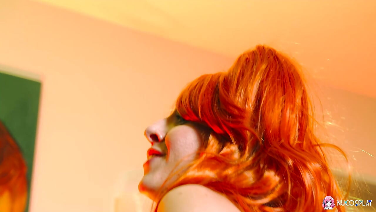 Naughty redhead slut Stella Bliss is fucked by a hard cock.