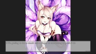 Шлюховатый щенок Ahri, инструкция по дрочке