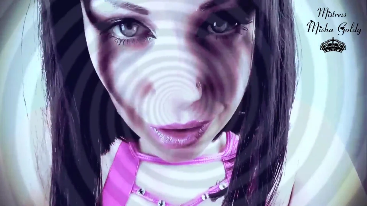 Glossy pink lips and big tits mesmerize with joi and cum countdown