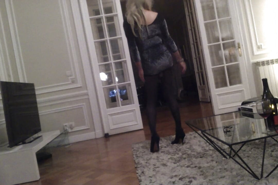 Dancing sissy slut