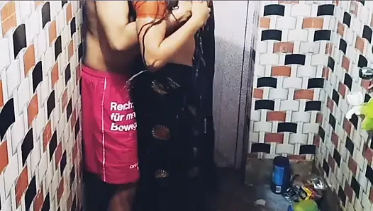 Big Assed Milf Bhabi Gets Her Mature Wet Pussy Plowed Hard By Horny Devar At Shower.