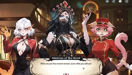 Otel hikayeleri ürkütücü hentai oyunu ep.6 kadın egemenliği hayaleti dölleme!