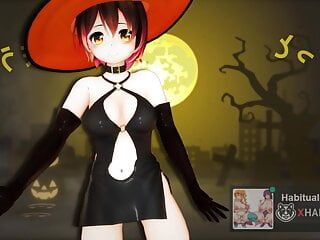 Mmd r18 glücklicher Halloween-Sex-Tanz auf Party - Hentai 3d