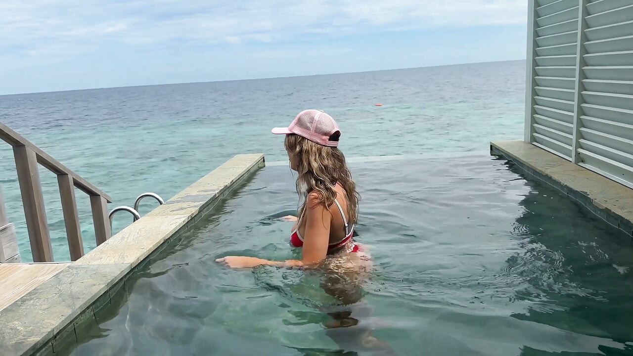 I Caught My Pervy Step Brother Taking Pics of Me in the Pool!