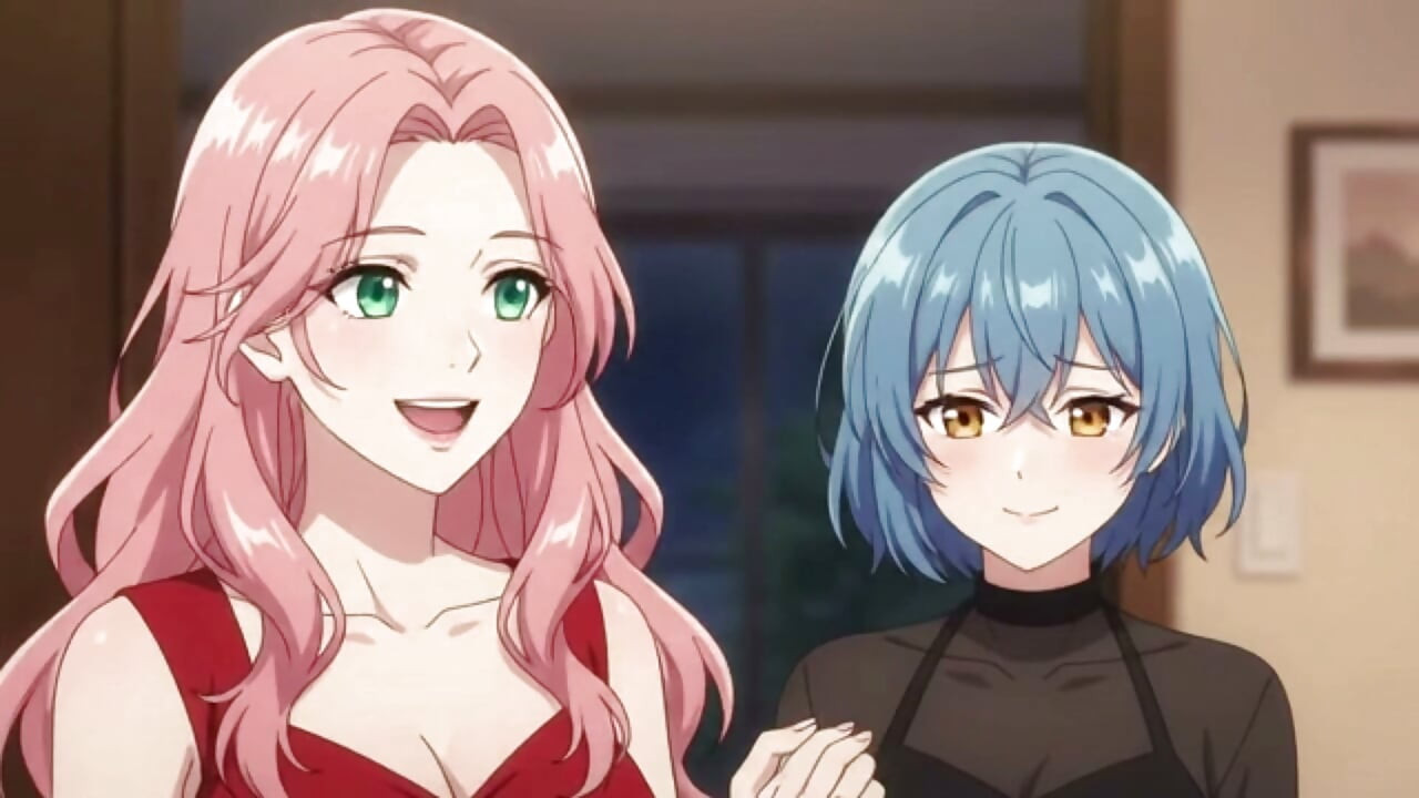 Birthday Surprise Threesome Girlfriend Brings a Friend as special gift