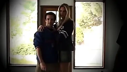Many Big Cocks and Bukkake for Young Blonde Girl