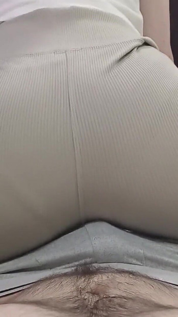 Memorable moment from "DRY HUMP - classmate in new leggings is very hot"