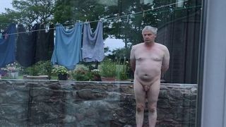 sissy neil naked outside his house