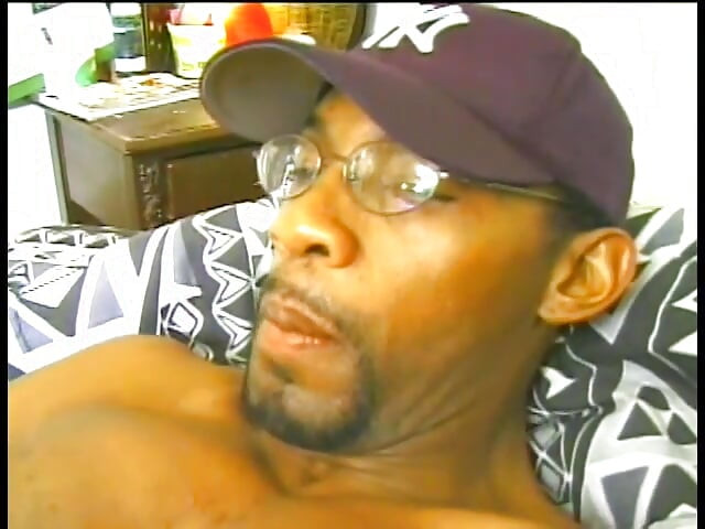 Black Yankees fan rubbing one out alone in his room