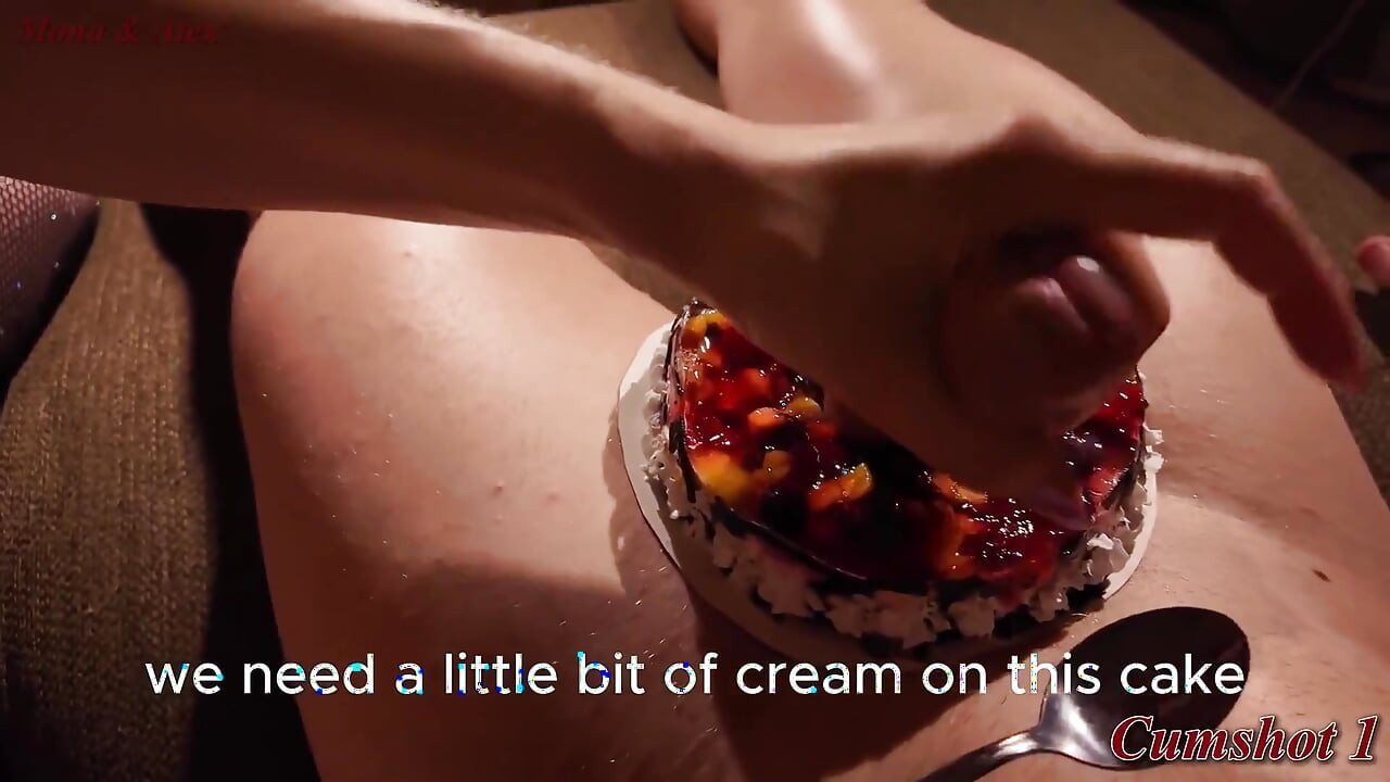 MILF Serves 10 Cumshots on Birthday Cake… Then Eats Every Slice