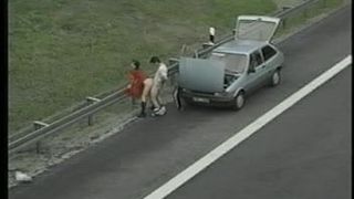 Sesso in autostrada tedesca