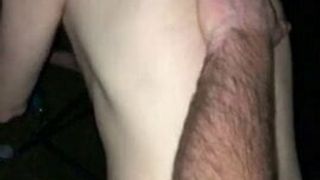 Daddies fuck boy in forest