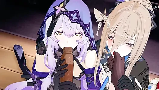 Honkai star rail - black swan sex - hentai-animation 3d