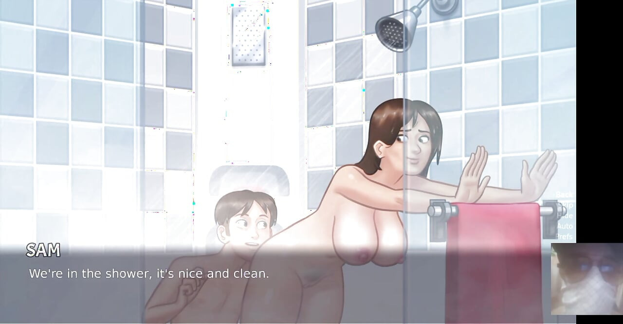Milf Step-Mom Debbie All Shower lewd Scenes! summer time saga new update