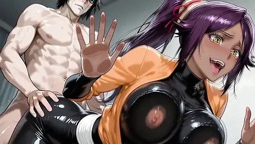 Ulquiorra x Yoruichi (Bleach)