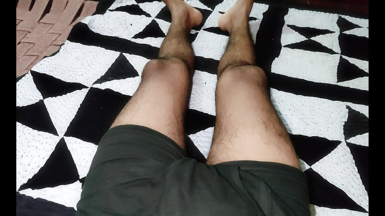 Teen boy teasing dick and masturbation