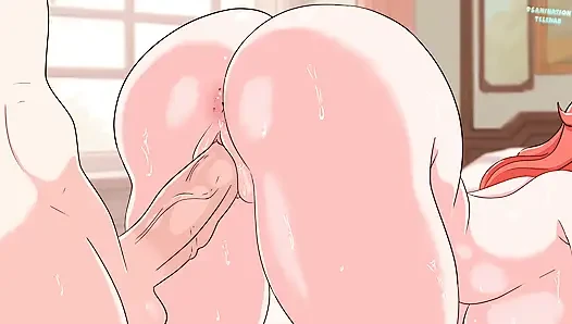 Nami webcam girl !One Piece hentai (porn anime sex )4K 2026