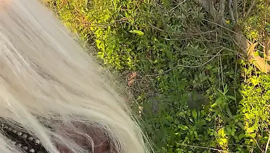 Young Sexy Russian Teen Gives Beach Blowjob Then Takes Hard Anal & Swallows Full Cum Load