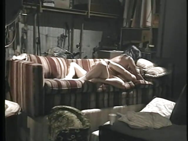 Watch her ride his hard cock cowgirl style in the living room