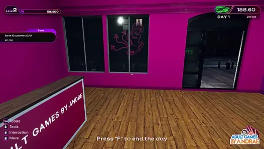 Gameplay simulator toko cinta bagian 1 - memulai bisnis tokoku sendiri