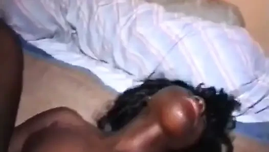 This Good Blackette Can't Stop You From Sucking Cock