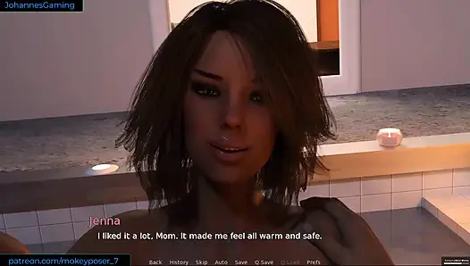 Thirsty for my guest, I can't believe she wants me to teach her about sex