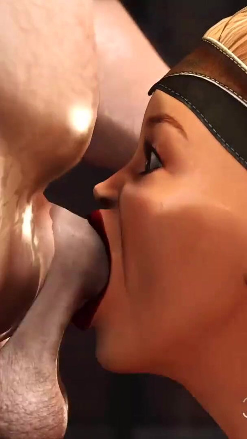 Hardcore in basement. Fat man fucks hard a sexy blonde slave | Clip 1