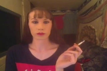 mature milf smokes strong cigarettes